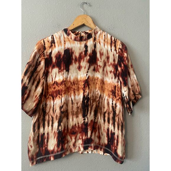 Nanushka Kaden Abstract-Print Top - Picture 7 of 11
